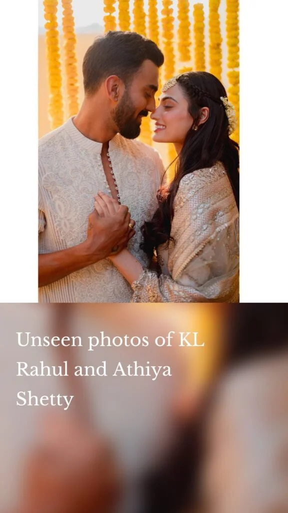 Unseen photos of KL Rahul and Athiya Shetty
