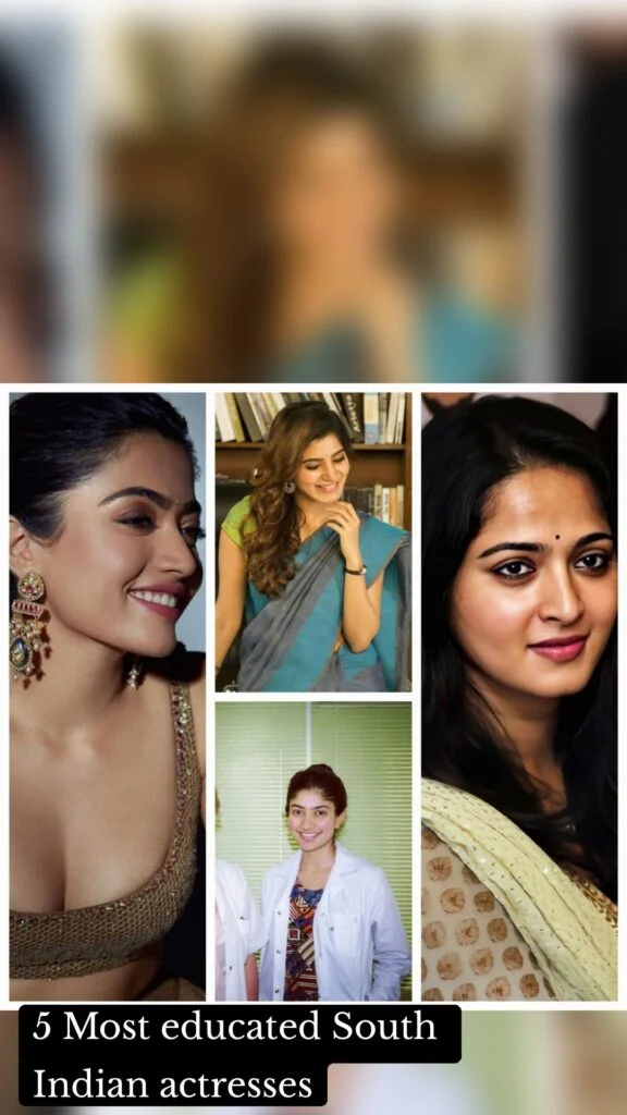 5 Most educated South Indian actresses